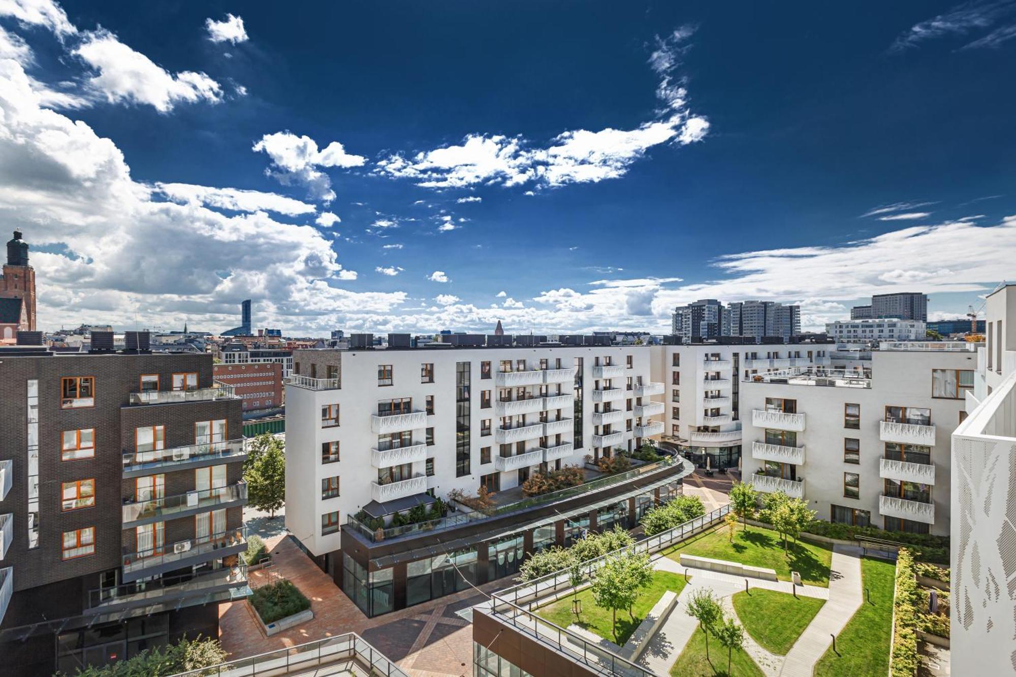 Luksusowy Apartament Z Parkingiem I Klimatyzacja W Samym Centrum Wroclawia Esterno foto